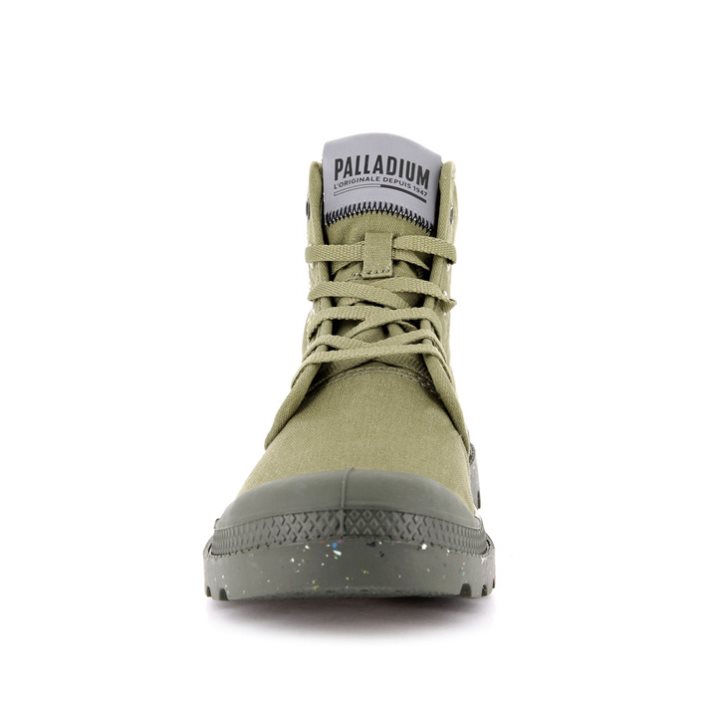 Pánské Boty Palladium Pampa Organic Metro Olivy Zelené | CZ GWM-52Y